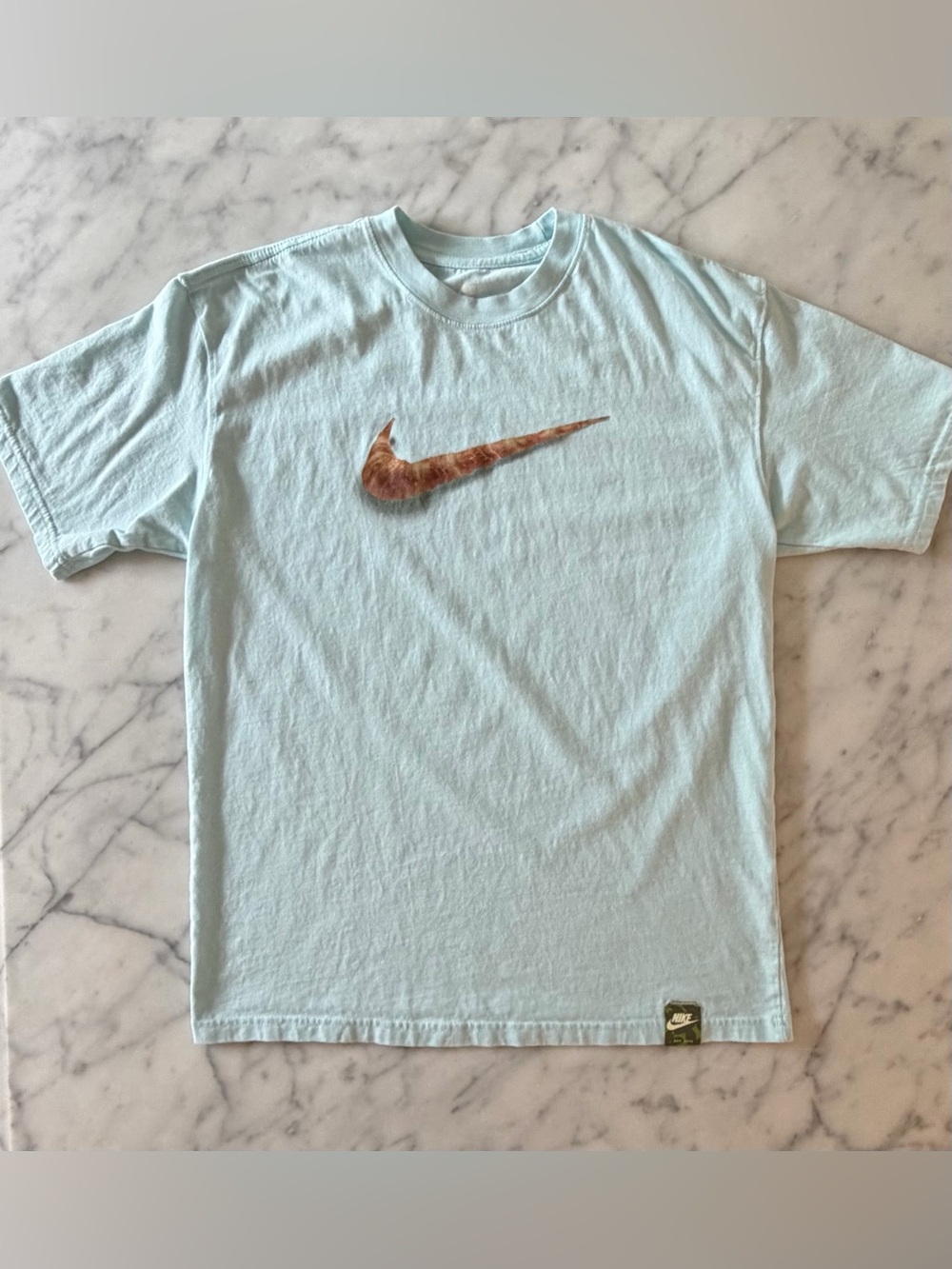 The NIKE Tee Max90 Croissant Swoosh Graphic T-Shirt - Men’s Small Loose Fit